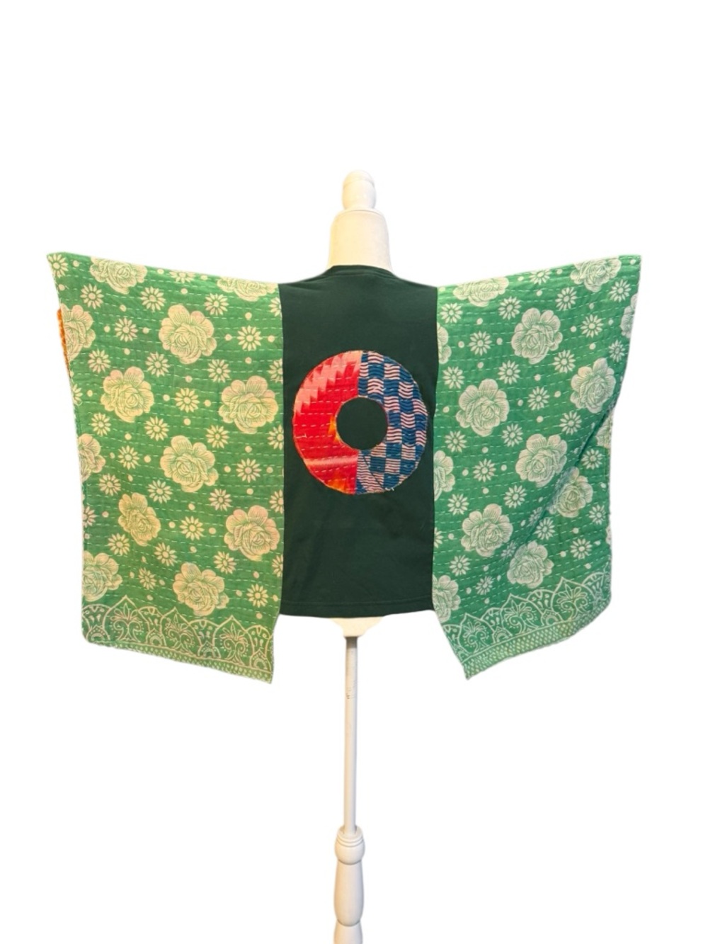 Handcrafted Upcycled PHISH Kantha Tunic NWT One Size - Picture 13 of 16